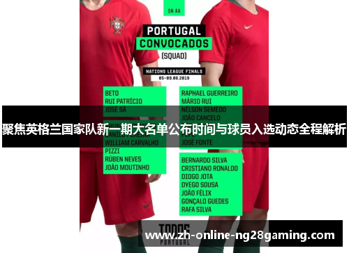 聚焦英格兰国家队新一期大名单公布时间与球员入选动态全程解析